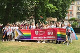 Middlesex University at Pride 2022