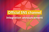 HYCON, official SNS channel integration announcement