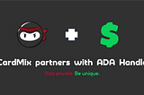 CardMix Partners with ADA Handle