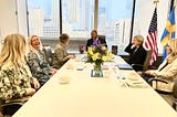 Readout of Mayor Johnson’s meeting with Karin Olofsdotter, Ambassador of Sweden to the United…