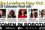 Women in Robotics panel celebrating Ada Lovelace Day