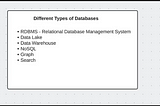 Overview of BIG data and Data lakes