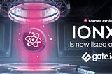IONX is now listed on Gate.io
