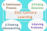 Education in the 21st Century: Part 1-the 4 cornerstones