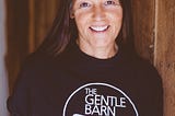 Photo of Cow Hug Therapy author Ellie Laks, used with permission