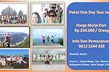 Paket Wisata Jogja 1 Hari