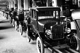 Model T production line