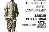 Sardar Vallabh Bhai Patel