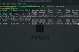 How to Configure Flutter -Manjaro