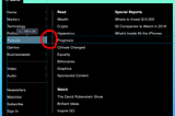 Debugging Bloomberg menu mimic