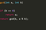 Euclidean Algorithm — For GCD