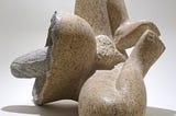 A stone sculpture of a large erect penetrating penis. Nicolas Moreton Boyhood Dreams.