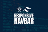 Building a Responsive Navbar with Dropdowns in React Using Tailwind CSS