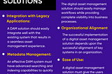 Tips of Selecting Digital Asset Management (DAM) Solution