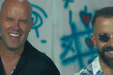Gian Marco y Mike Bahía durante la grabación del videoclip de “CONTIGO HASTA EL FINAL”
