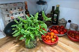 Summer — A Time for Tomatoes (and Basil)