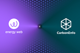 CarbonEnfo ® Partners with Energy Web to Unlock the Value of Solar Energy Data