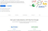 Enrolled in Google Data Analytics Course on Coursera