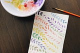 Watercolor and the art of flow