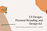 Personal Branding and Design Kit in PEPELOVE