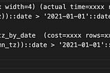 PostgreSQL — Index date of a timestamptz column