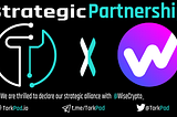 New Strategic Partnership:- Wise Crypto