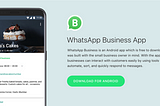 WhatsApp for Business?