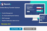 Remito Free PHP Scripts Download — Online Money Transfer Solution