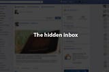 The hidden inbox on my Facebook account