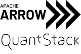 Logos of Apache Arrow and QuantStack