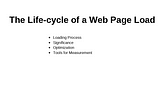 The Lifecycle of a Web Page Load: A Detailed Breakdown