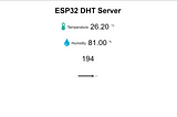 ESP32 Project 8: Web Server for Room Temperature Monitor & Control Simulation