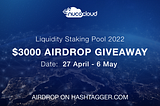 Airdrop: nuco.cloud ($3000 USDC) // Staking with an APY of 105%”