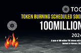 (Notice) 2024 Cash Boom TOC Token Burning Information