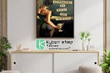 HOT Easily distracted by music and cocktail poster