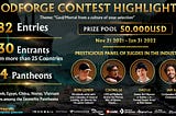 GodForge Contest highlights - A First Walk into Creator Economy
