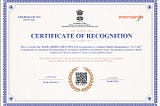 How Majha Morya Received DPIIT Recognition: A Journey of Persistence & Innovation
