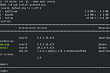 Pulling docker container image of CentOS and installing python on top of docker container