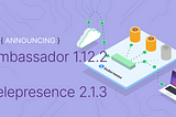 Ambassador 1.12.2 Security Release & Telepresence 2.1.3 Available Now