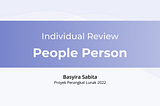 Menjadi People’s Person: Manajemen Relasi dan Produktivitas
