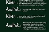 Arsitek Waras dengan Meme.