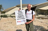 Peter Tatchell released after arrest at LGBT+ protest in Qatar