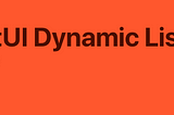 Dynamic lists in SwiftUI