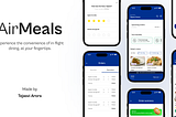 AirMeals: In-flight food ordering application