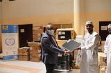 Le PNUD a fait un don d’équipements informatiques au Ministère de la Justice