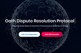 OATH — Blockchain Technology become Dispute Resolution System in Future