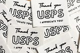 Free Printable: USPS Thank You Stickers