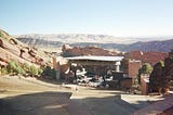 Red Rocks is starting to tumble downhill