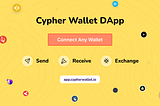 Cypher Wallet DApp: Explore all of Web3 in one place.