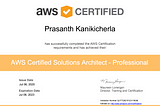 AWS Solution Architect Professional — Tips and Notes (July 2020)